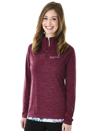 Women's Space Dye Performance Pullover