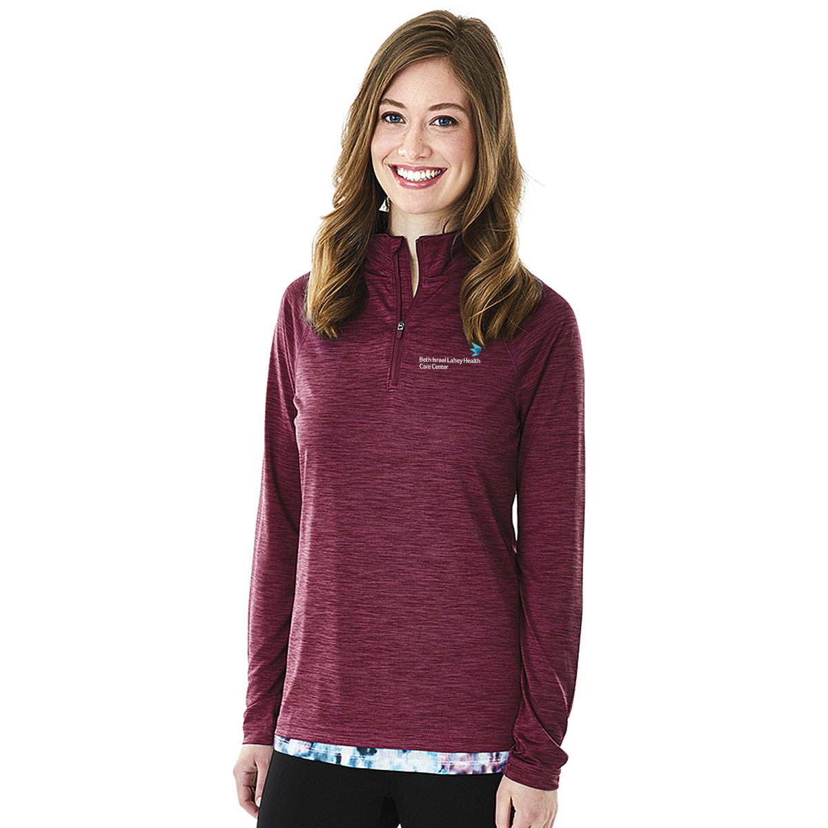 Women's Space Dye Performance Pullover