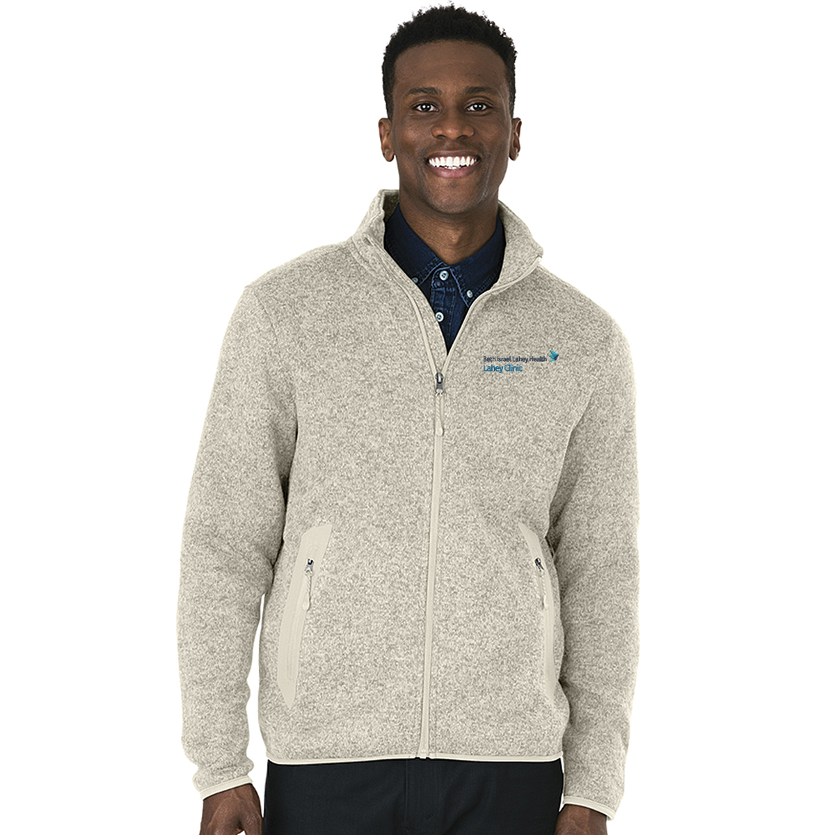 Men's Heathered Fleece Jacket