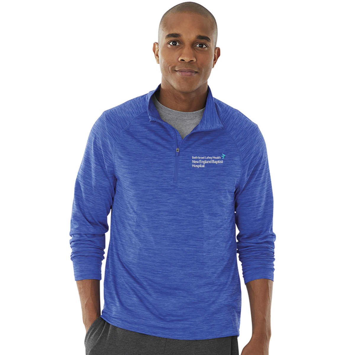 Men's Space Dye Performance Pullover