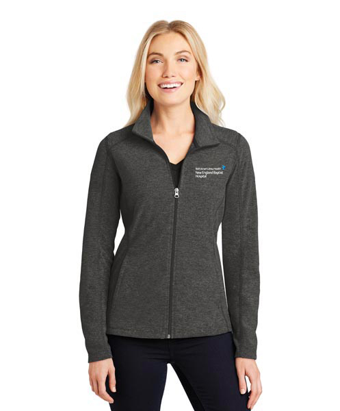 Women’s Heather Microfleece Full-Zip Jacket - BILH Store