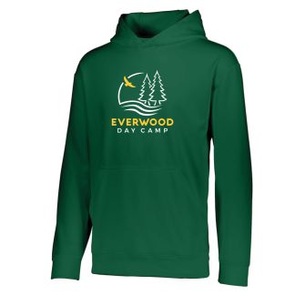 Youth Wicking Fleece Hoodie
