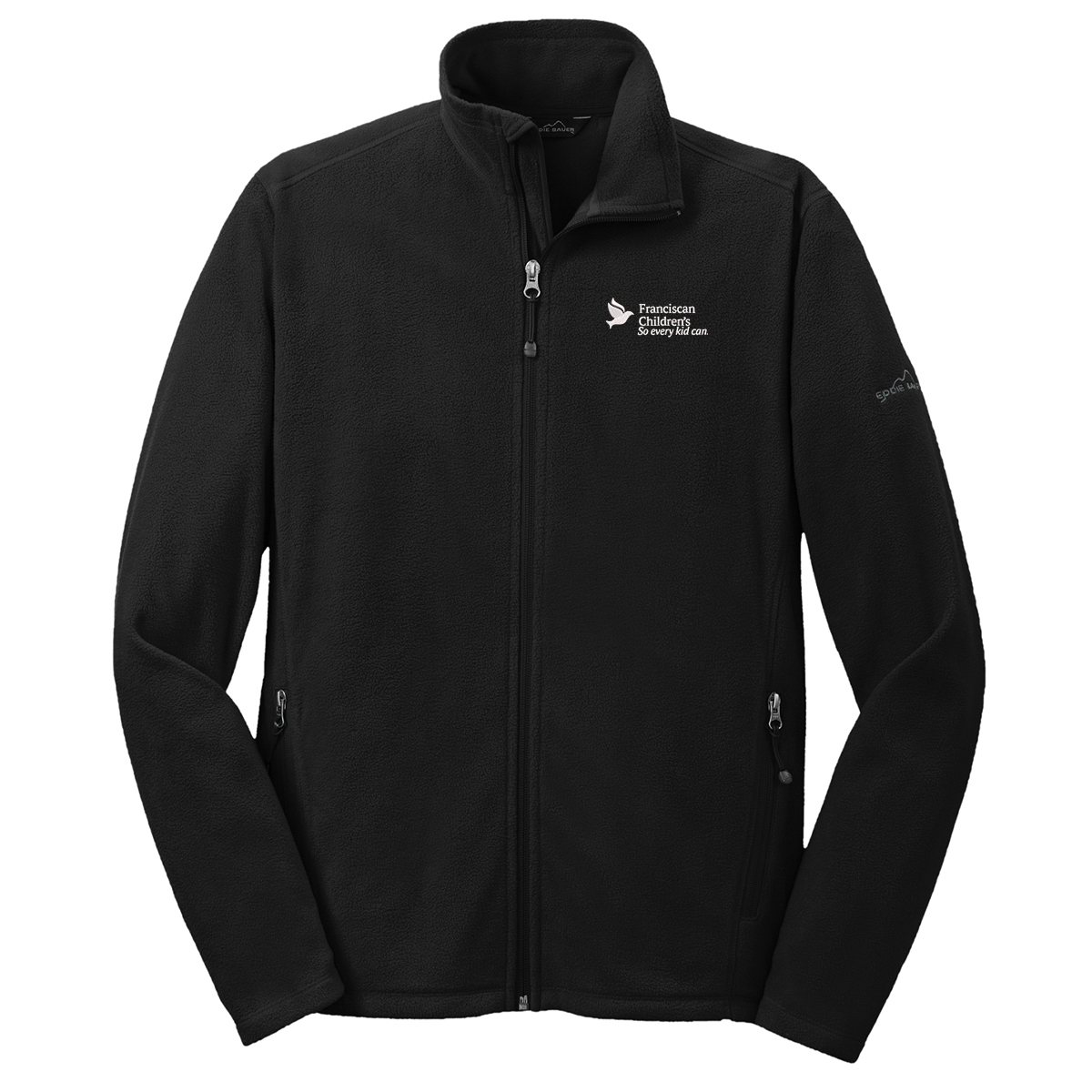 Eddie Bauer® Full-Zip Microfleece Jacket – Franciscan Children's Hospital