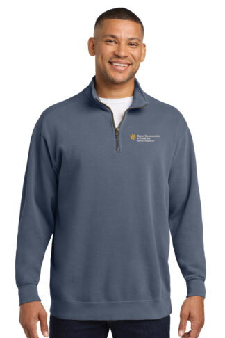 Comfort Colors® Unisex Ring Spun 1/4-Zip Sweatshirt