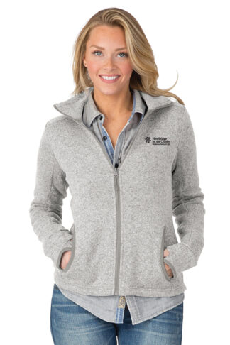 Charles River Apparel® Women's Heathered Fleece Jacket