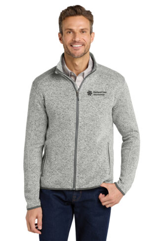 Port Authority® Sweater Fleece Jacket